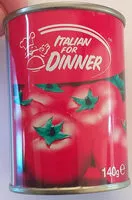 Mängden socker i Italian for Dinner