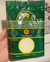 Mängden socker i Pecorino romano dop grattugiato