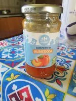 Mängden socker i composta di albicocca