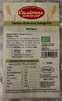 Mängden socker i Farina di avena integrale