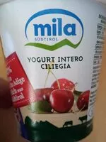 Mängden socker i yogurt ciliegia