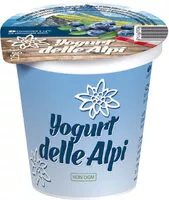 Mängden socker i Whole Milk Yoghurt 'delle Alpi' - 125g - Blueberry