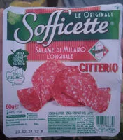 Mängden socker i Sofficette - salame di Milano