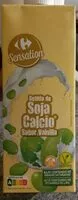 Mängden socker i Bebida soja calcio sabor vainilla