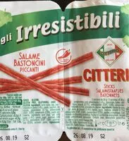 Mängden socker i Gli irresistibilli