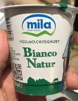 Mängden socker i Mila Bianco Natur
