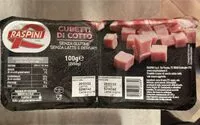 Mängden socker i Cubetti di cotto