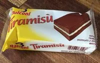 Mängden socker i Tiramisù