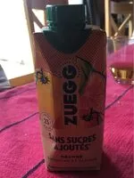 Mängden socker i Zuegg orange sanguine et blonde