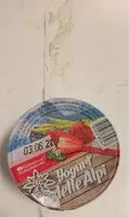 Mängden socker i Yogurt delle Alpi - 125g - Gusto fragola