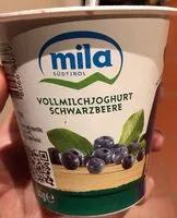 Mängden socker i Yogurt intero mirtillo