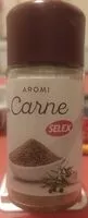 Mängden socker i Aromi per carne