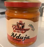 Mängden socker i Nduja