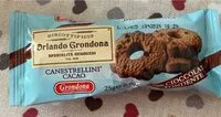 Mängden socker i Biscotti canestrelli cacao