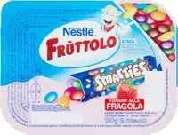 Mängden socker i Frùttolo smarties