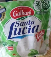 Mängden socker i Mozzarella Santa Lucia Light