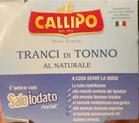 Mängden socker i Tranci di tonno al naturale