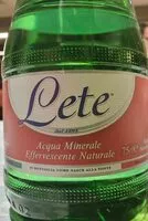 Mängden socker i Acqua Lete 75cl