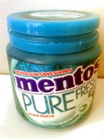 Mängden socker i Mentos PURE FRESH