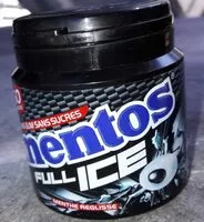 Mängden socker i Mentos Full ICE