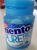 Mängden socker i Mentos Gum Bottle Pure Fresh Fresh Mint