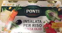 Mängden socker i Insalata per riso senza olio