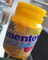 Mängden socker i Mentos Juice Blast Gum