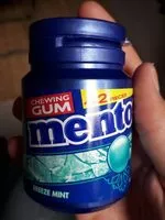 Mängden socker i Mentos Gum Breeze Mint Pot