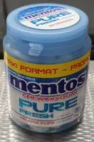 Mängden socker i Mentos chewing gum pure fresh