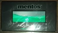 Mängden socker i Mentos aqua kiss menthe verte