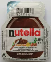 Mängden socker i Nutella pate a tartiner noisettes-cacao barquette