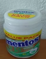 Mängden socker i Mentos pure white