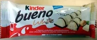 Mängden socker i Kinder Bueno White