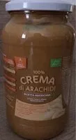 Mängden socker i Crema di arachidi