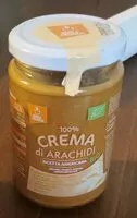 Mängden socker i Crema di arachidi bio