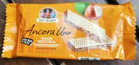 Mängden socker i Wafer Ancora Uno tre marie