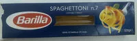 Mängden socker i Spaghettoni N°7 Barilla 500 GR, 6 Paquets