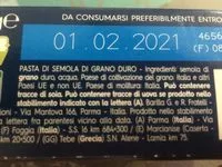 Mängden socker i Sedanini rigati n. 53