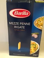 Mängden socker i Mezze penne rigate n° 70