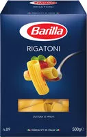 Mängden socker i Barilla pates rigatoni