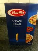 Mängden socker i Sedani rigati
