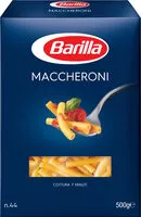 Socker och näringsämnen i Barilla pasta