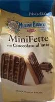 Mängden socker i Mini fette con cioccolato