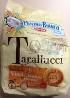 Mängden socker i Tarallucci