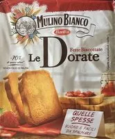 Mängden socker i Fette biscottate Dorate x 36 GR. 315