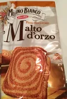 Mängden socker i Fette biscottate malto d'orzo