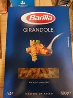Mängden socker i Barilla Girandole