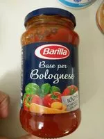 Mängden socker i Base per Bolognese