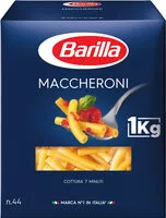 Mängden socker i Nudeln Maccheroni