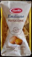 Mängden socker i Barilla Emiliane Fettuccine All'uovo, 250G
